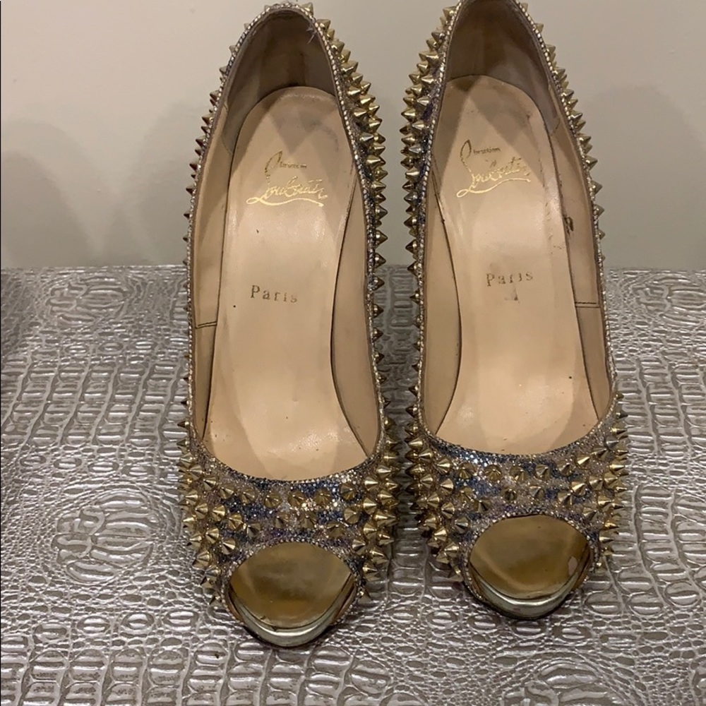 Authentic Christian  Louboutin heels